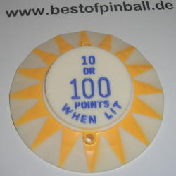 Bumperkappe yellow sun - blue 10 or 100 Points when lit